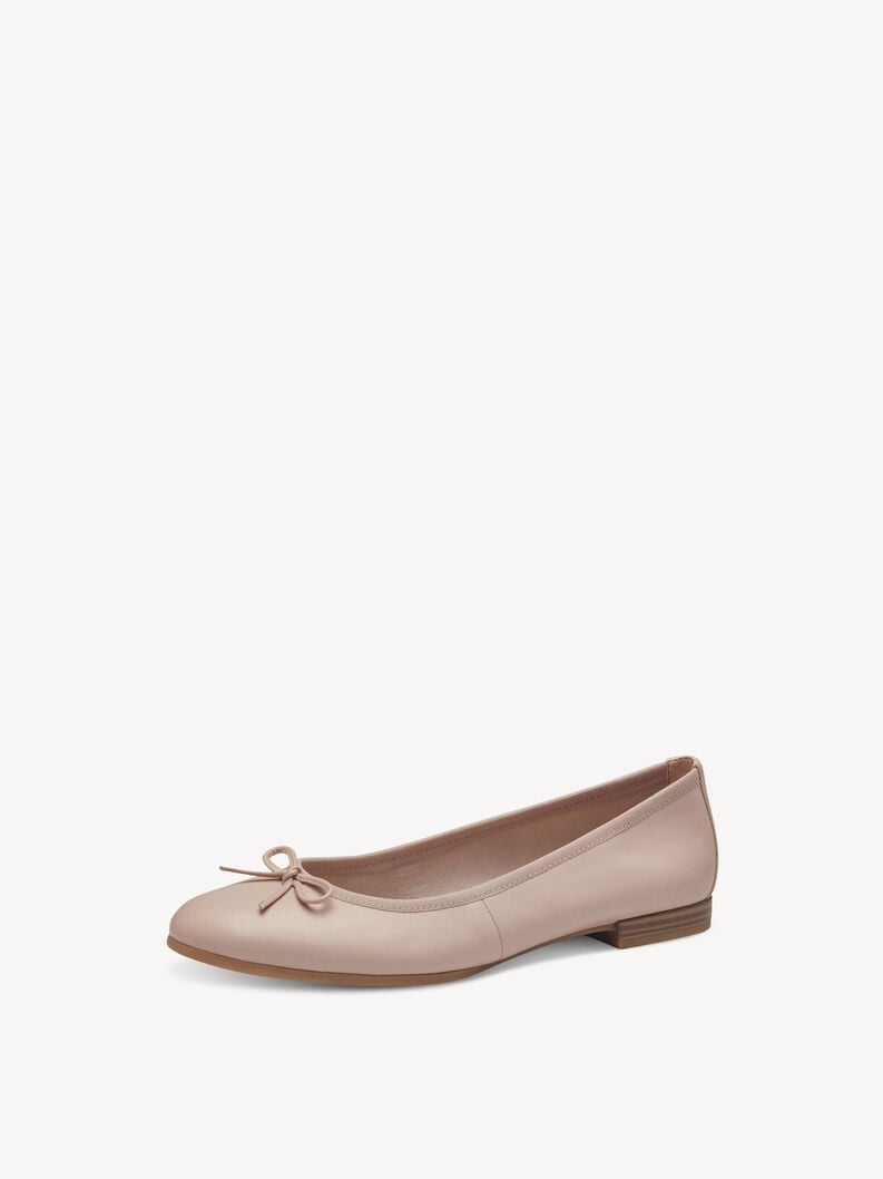 Tamaris Lederballerina - Rosa