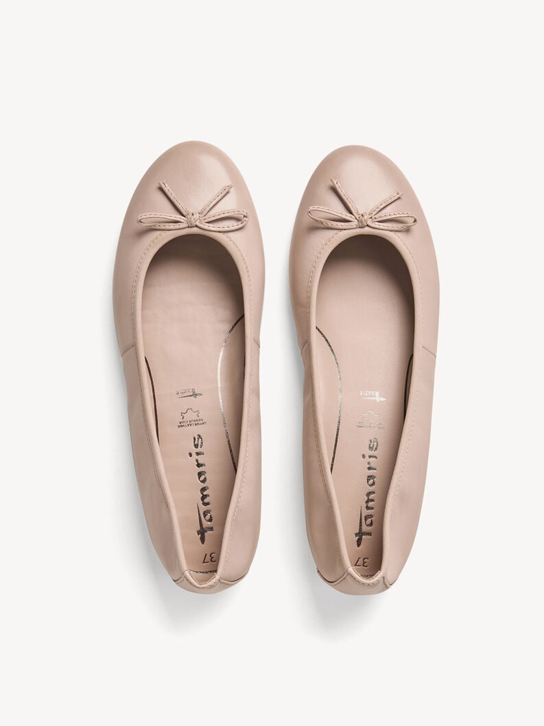 Tamaris Lederballerina - Rosa
