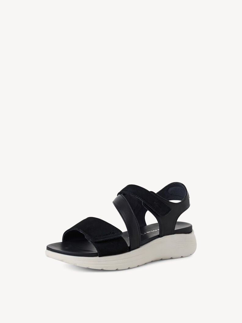 Tamaris Ledersandalette - Blau