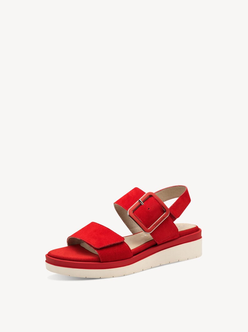 Tamaris Ledersandalette - Rot