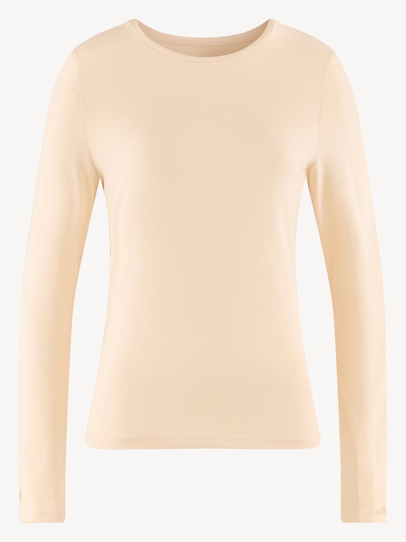 Tamaris Langarmshirt - Beige