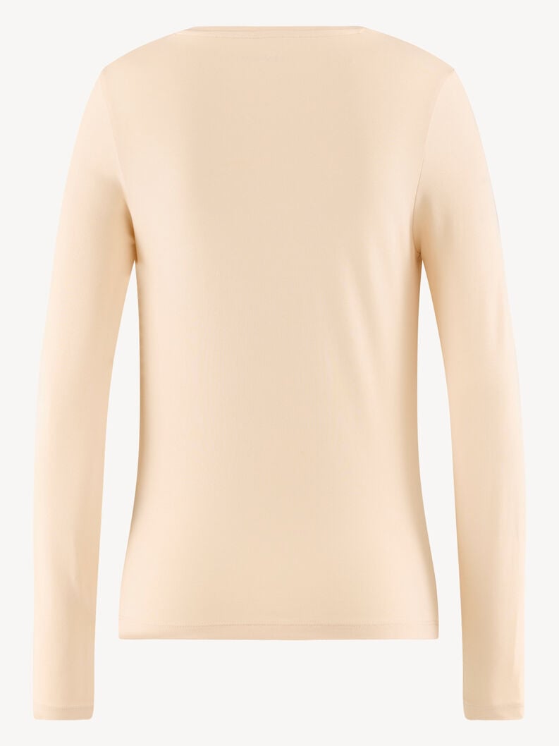 Tamaris Langarmshirt - Beige