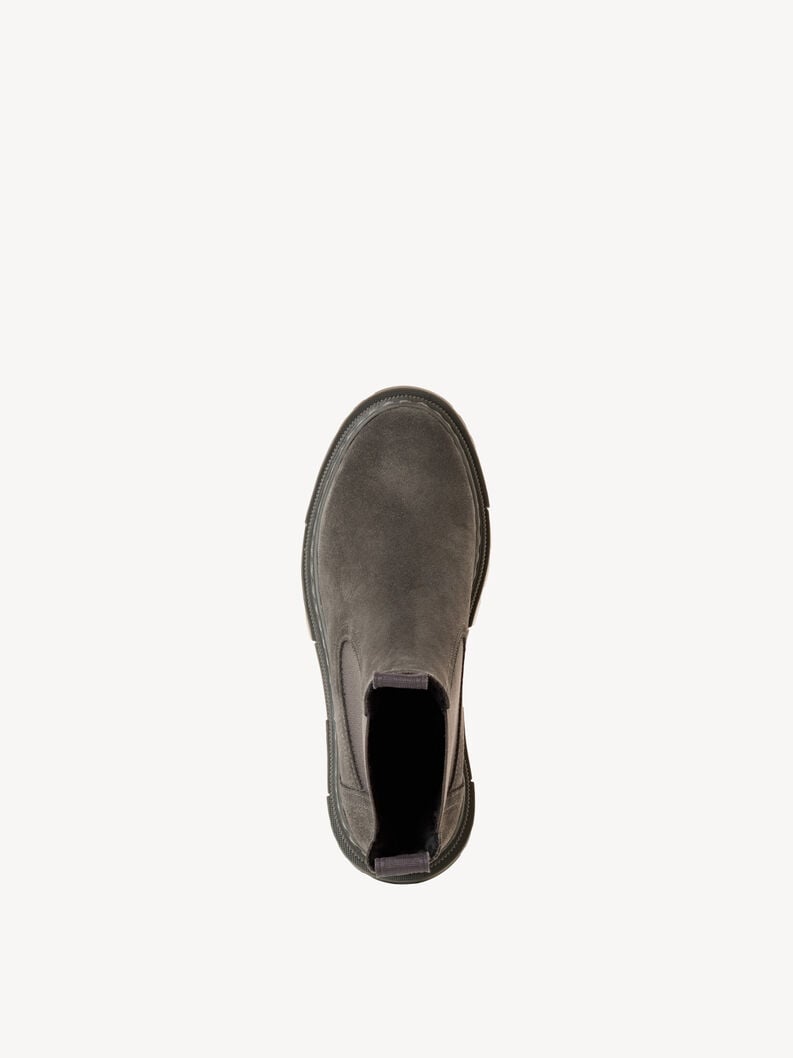Tamaris Leder Chelsea Boot - Grau