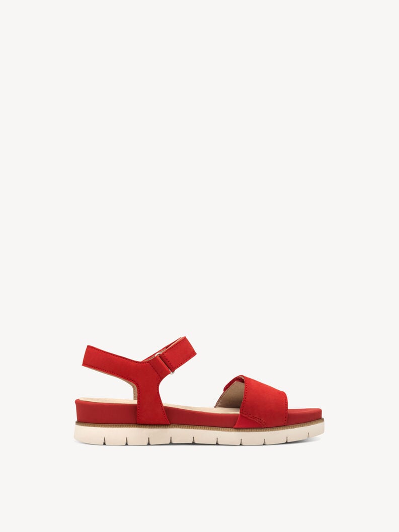 Tamaris Ledersandalette - Rot