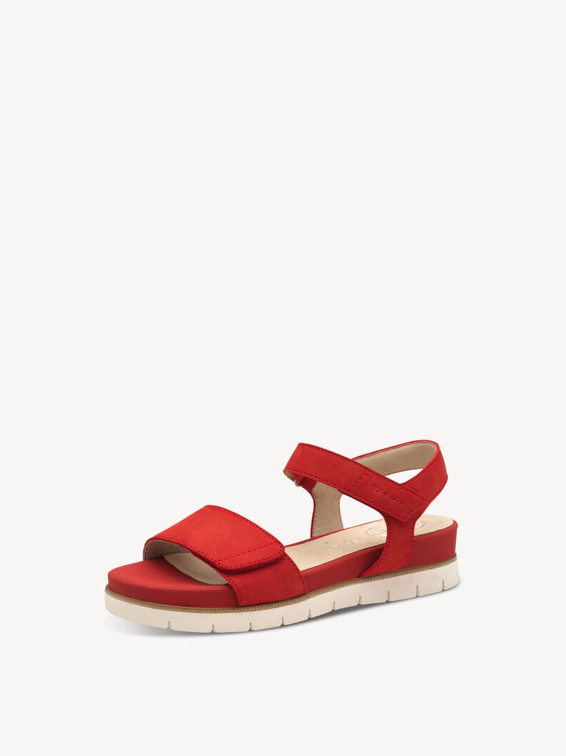Tamaris Ledersandalette - Rot