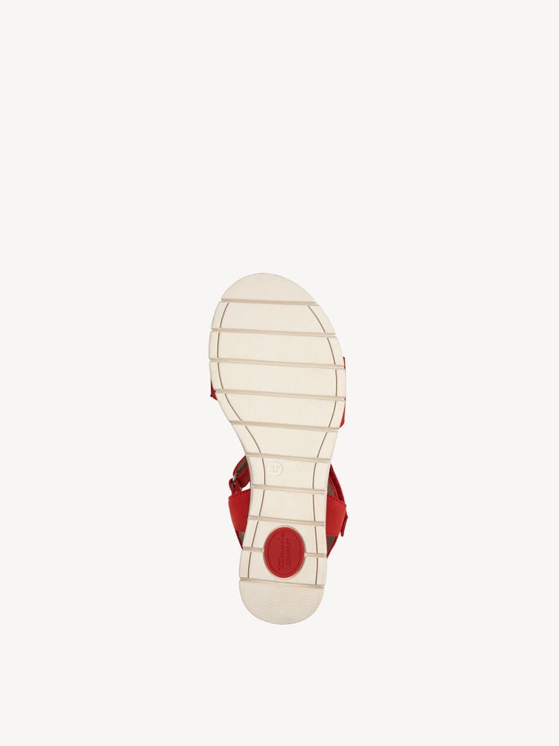 Tamaris Ledersandalette - Rot