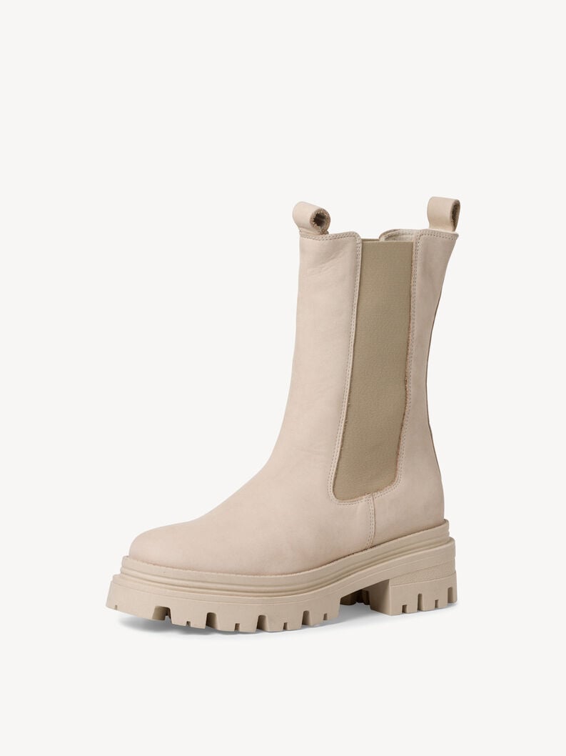 Tamaris Leder Chelsea Boot - Braun