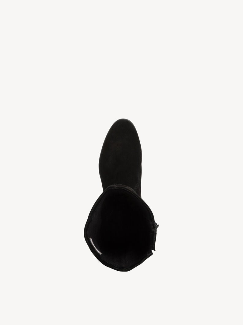 Tamaris Lederstiefel - Schwarz