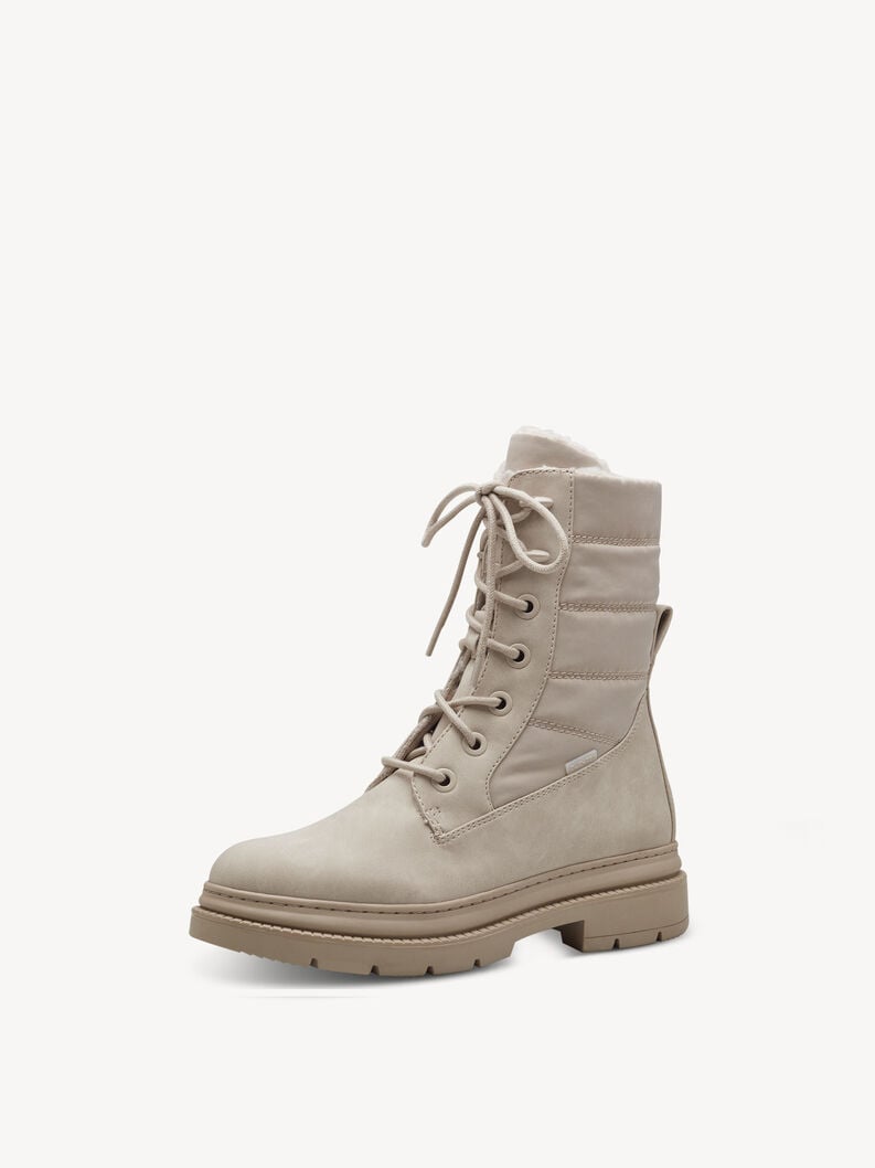 Tamaris Stiefelette - Beige Warmfutter