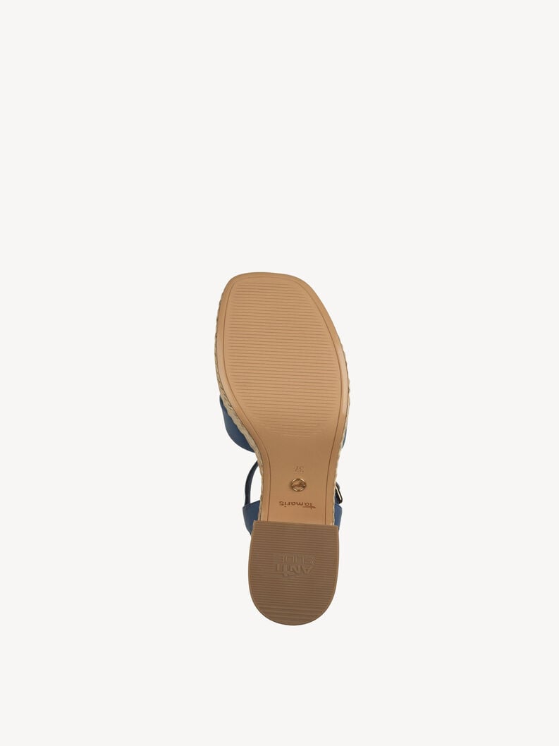 Tamaris Ledersandalette - Blau
