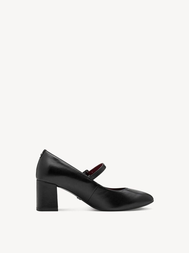 Tamaris Lederpumps - Schwarz