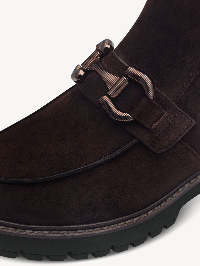 Tamaris Lederstiefelette - Braun