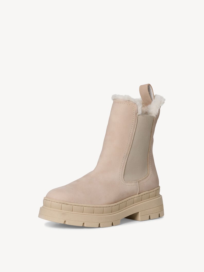 Tamaris Lederstiefelette - Braun Warmfutter