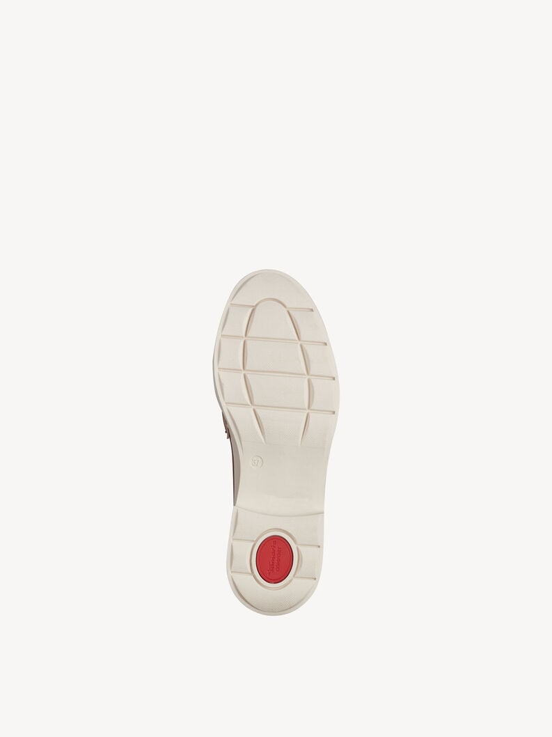 Tamaris Lederslipper - Beige