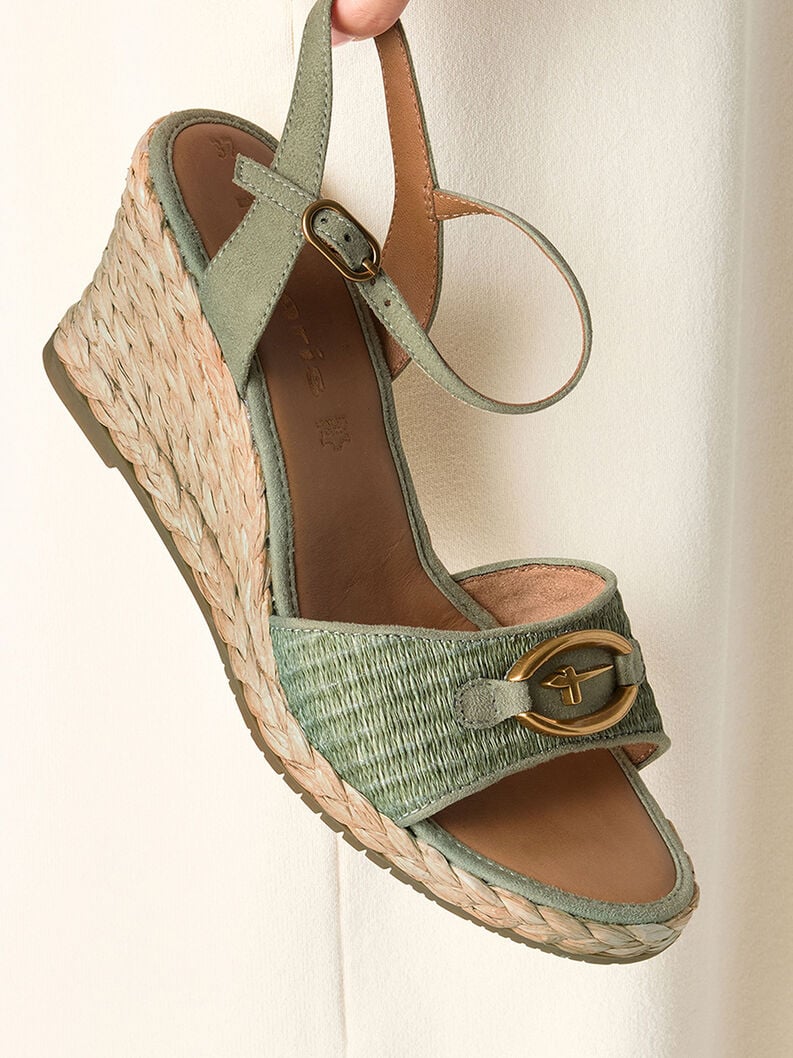 Tamaris Sandalette - Grün