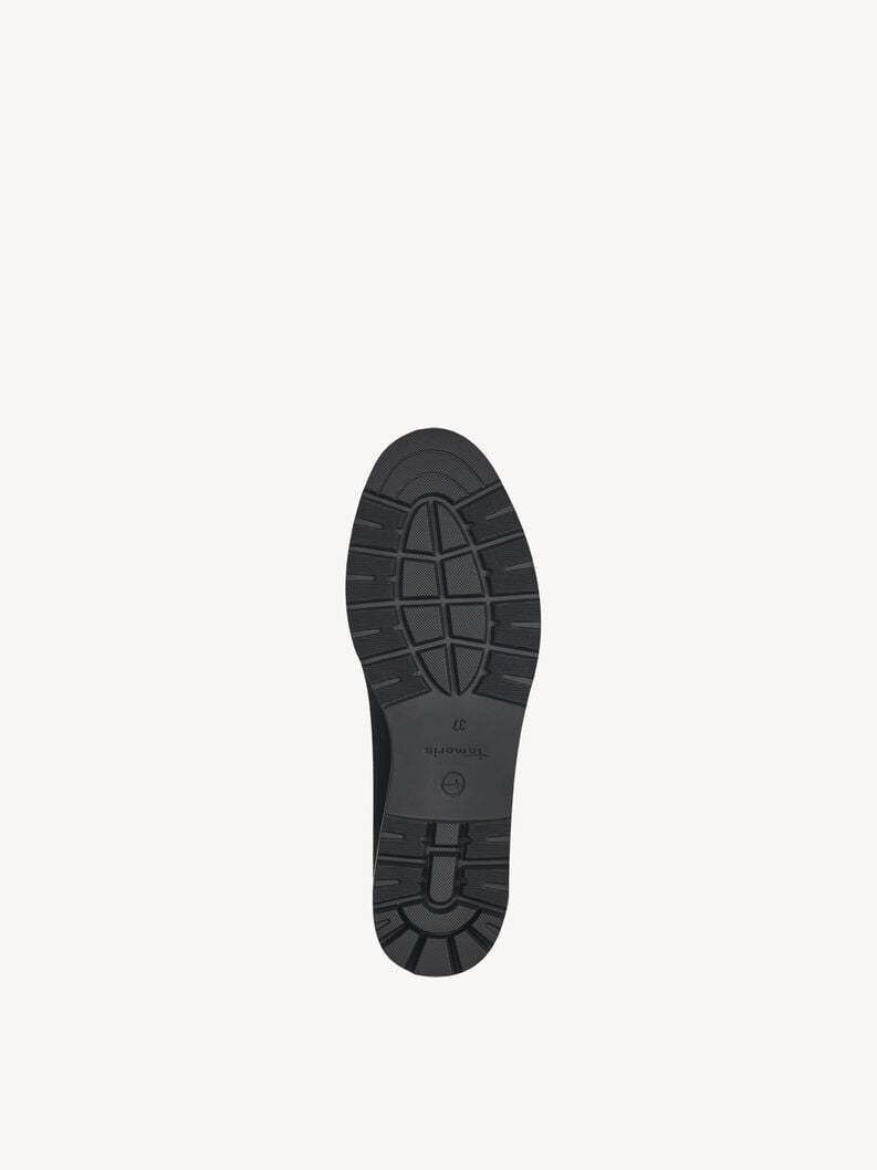 Tamaris Lederslipper - Schwarz