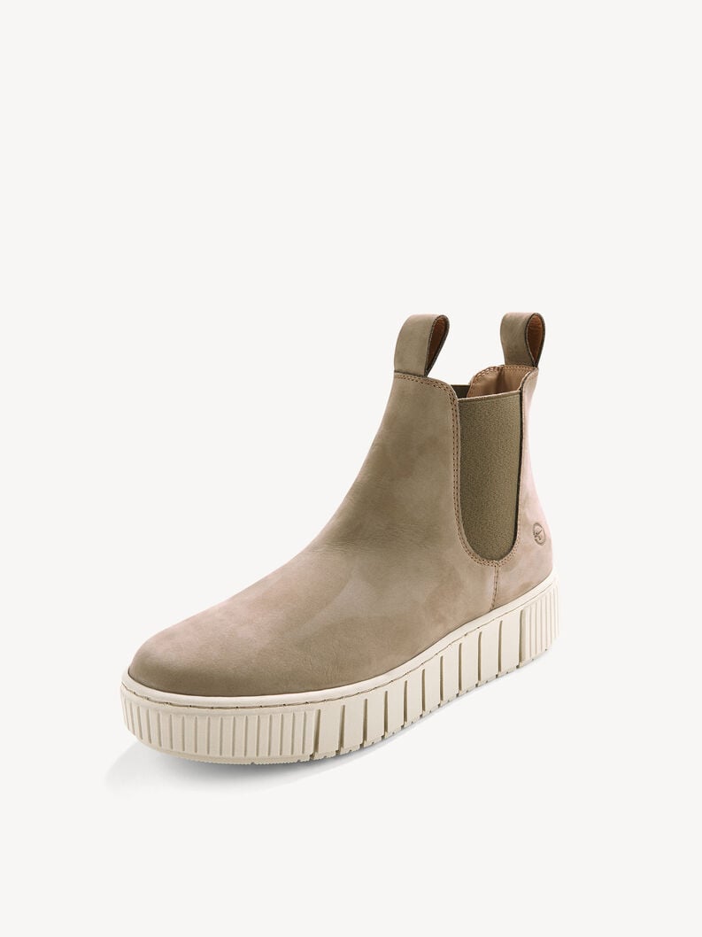 Tamaris Leder Chelsea Boot - Grün