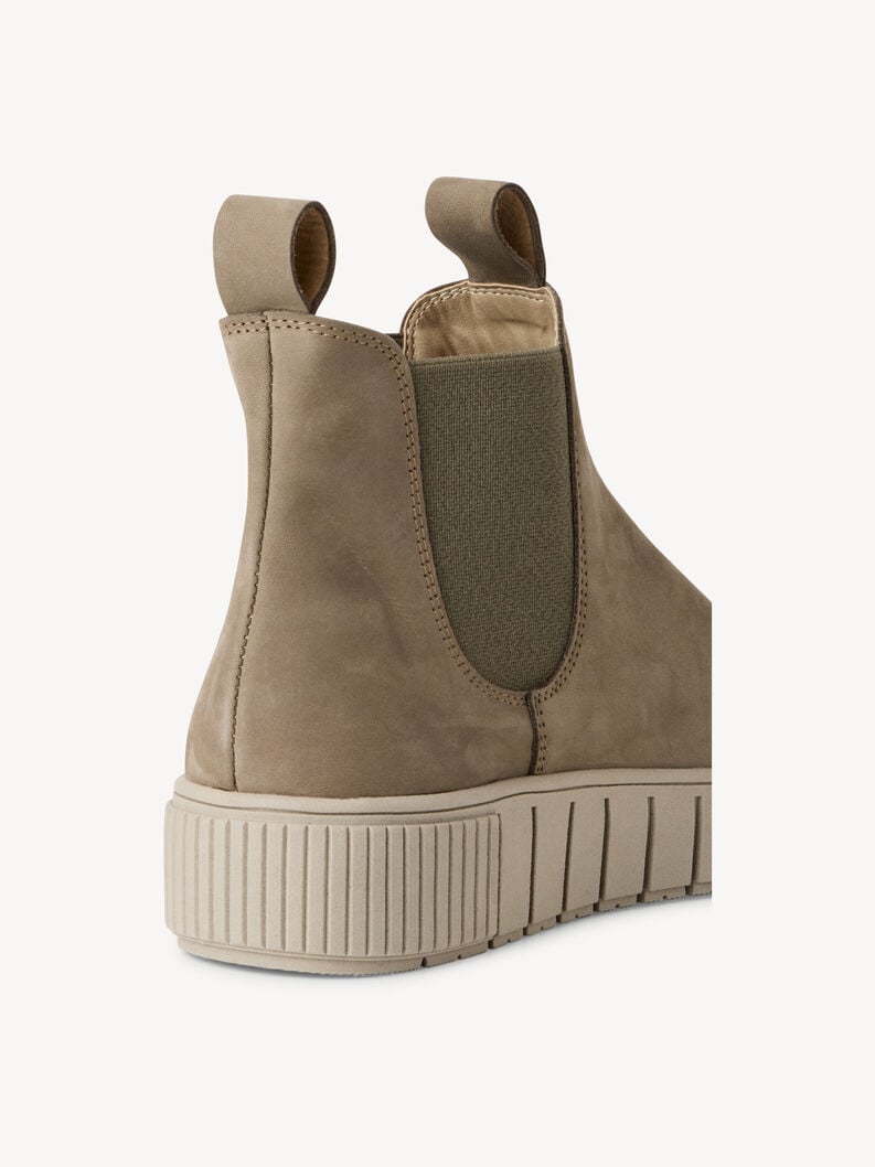 Tamaris Leder Chelsea Boot - Grün