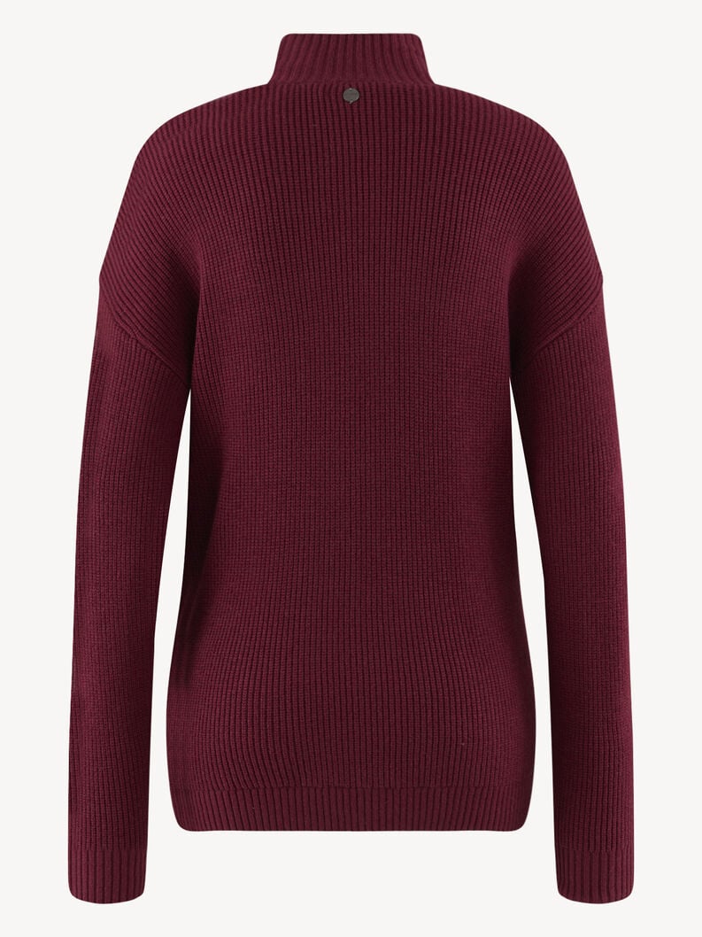 Tamaris Strickpullover - Rot