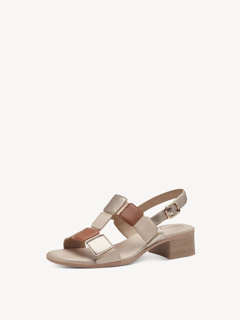Tamaris Ledersandalette - Braun