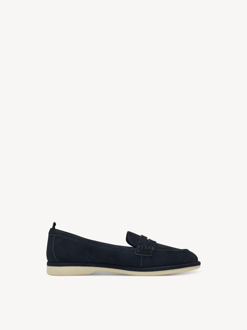 Tamaris Lederslipper - Blau