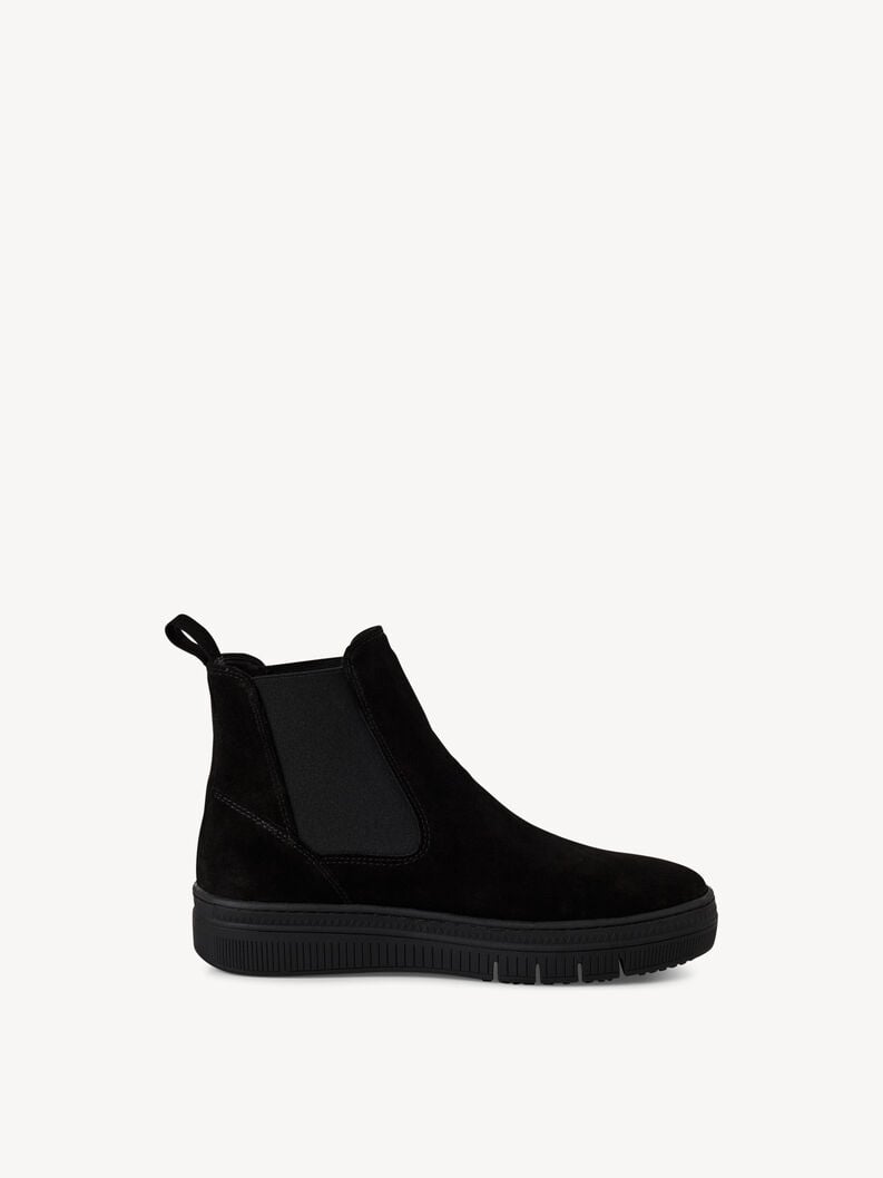 Tamaris Leder Chelsea Boot - Schwarz