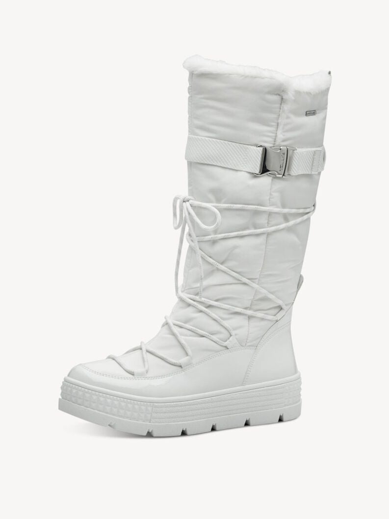 Tamaris Stiefel - Weiß Warmfutter