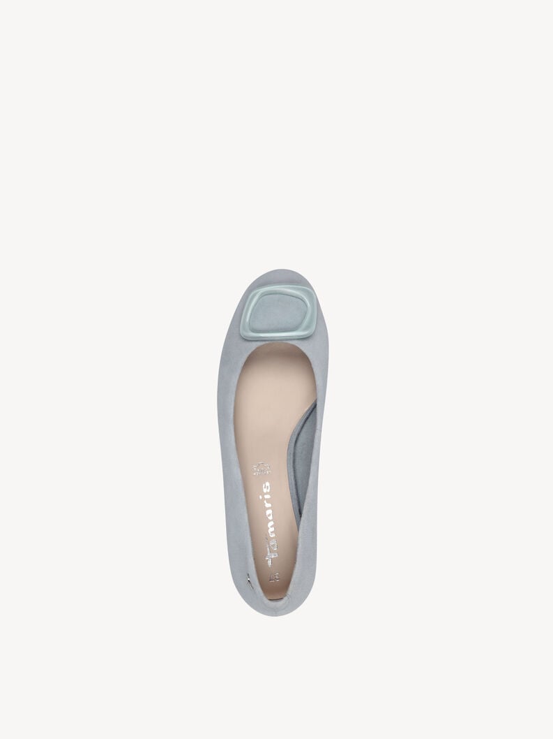 Tamaris Lederpumps - Blau