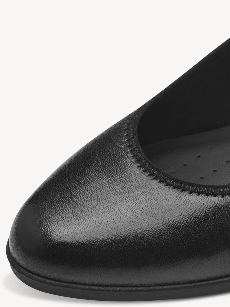 Tamaris Lederpumps - Schwarz