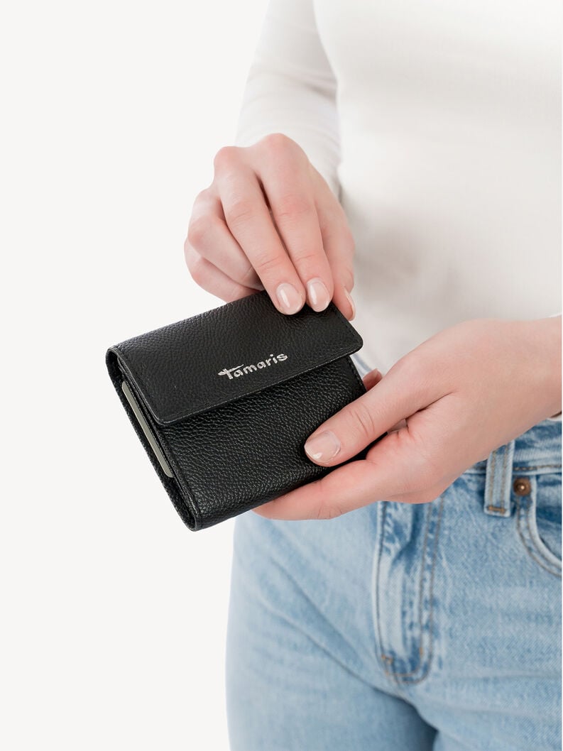 Tamaris Ledergeldbörse - Schwarz