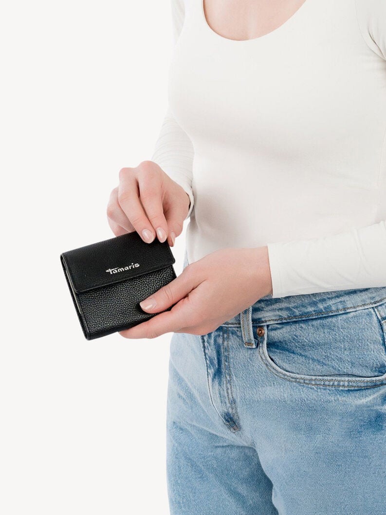 Tamaris Ledergeldbörse - Schwarz