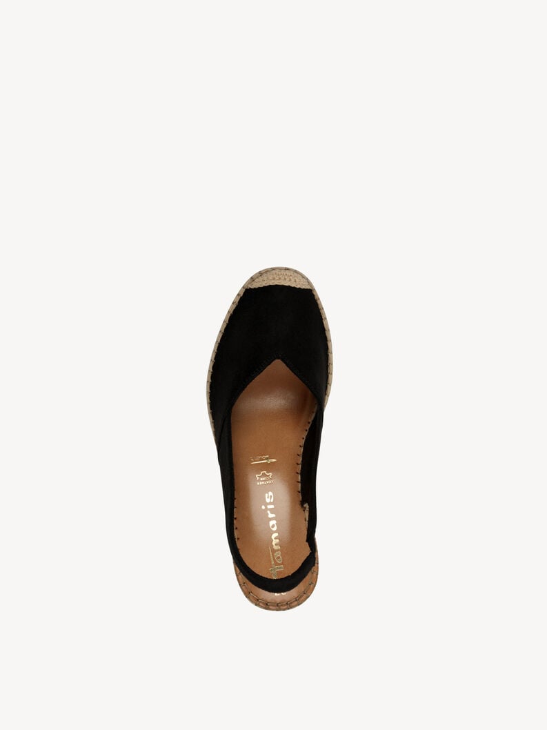 Tamaris Espadrill - Schwarz