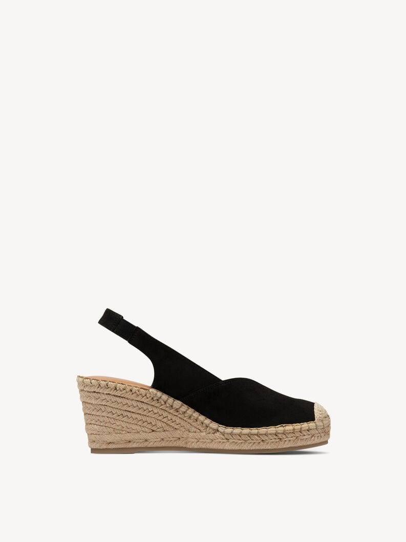 Tamaris Espadrill - Schwarz