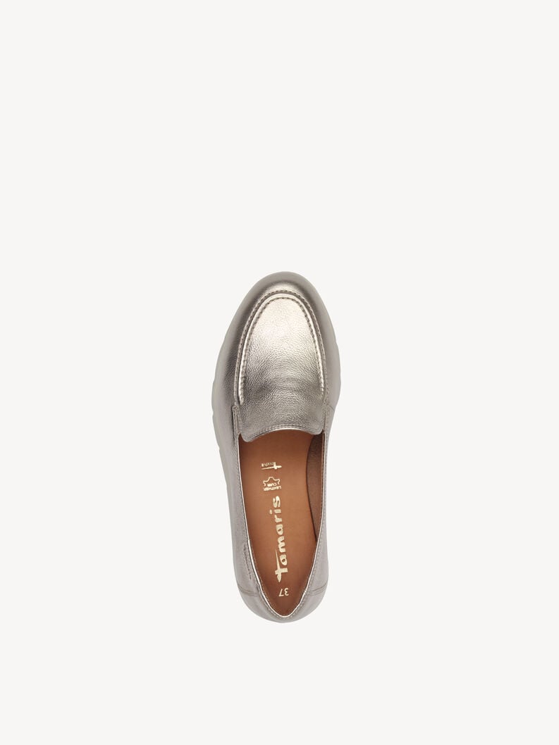 Tamaris Lederslipper - Gold