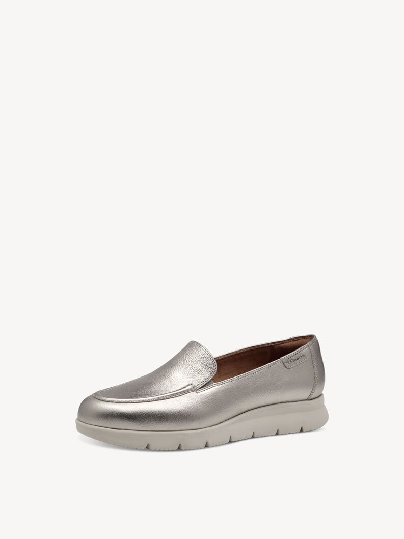 Tamaris Lederslipper - Gold