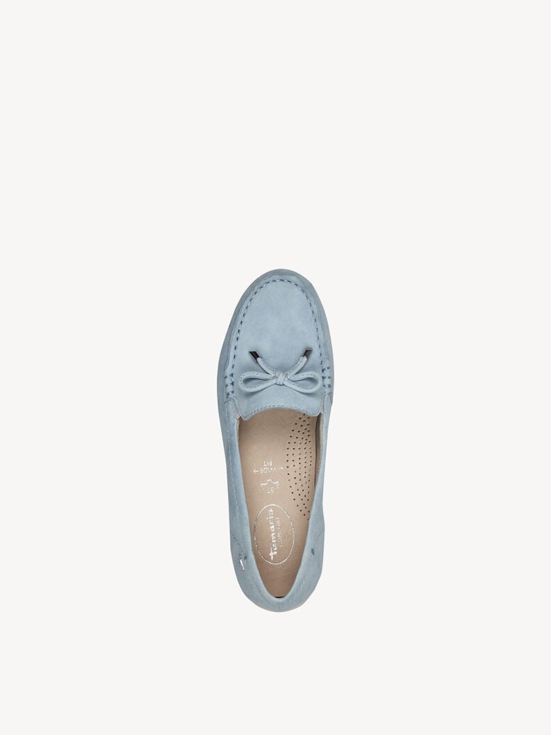 Tamaris Lederslipper - Blau