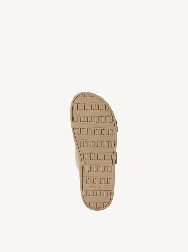 Tamaris Lederpantolette - Gold