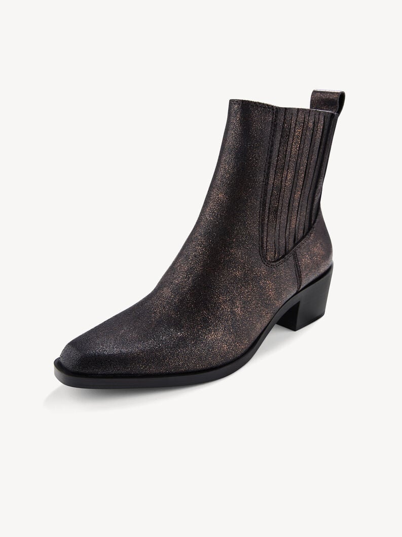 Tamaris Chelsea Boot - Metallic