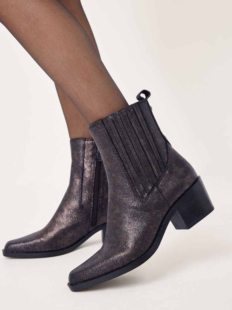 Tamaris Chelsea Boot - Metallic