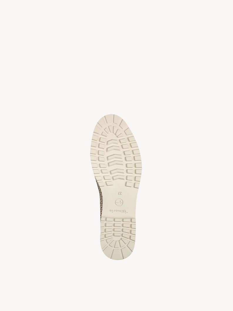 Tamaris Lederslipper - Metallic