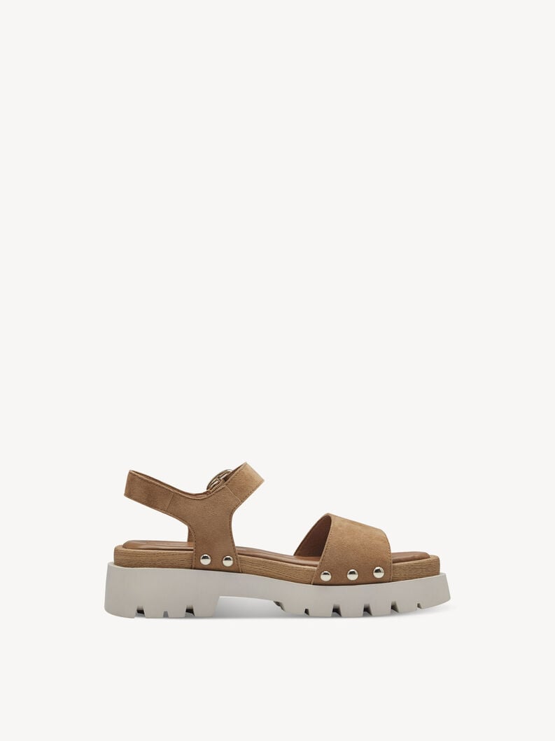 Tamaris Ledersandalette - Braun