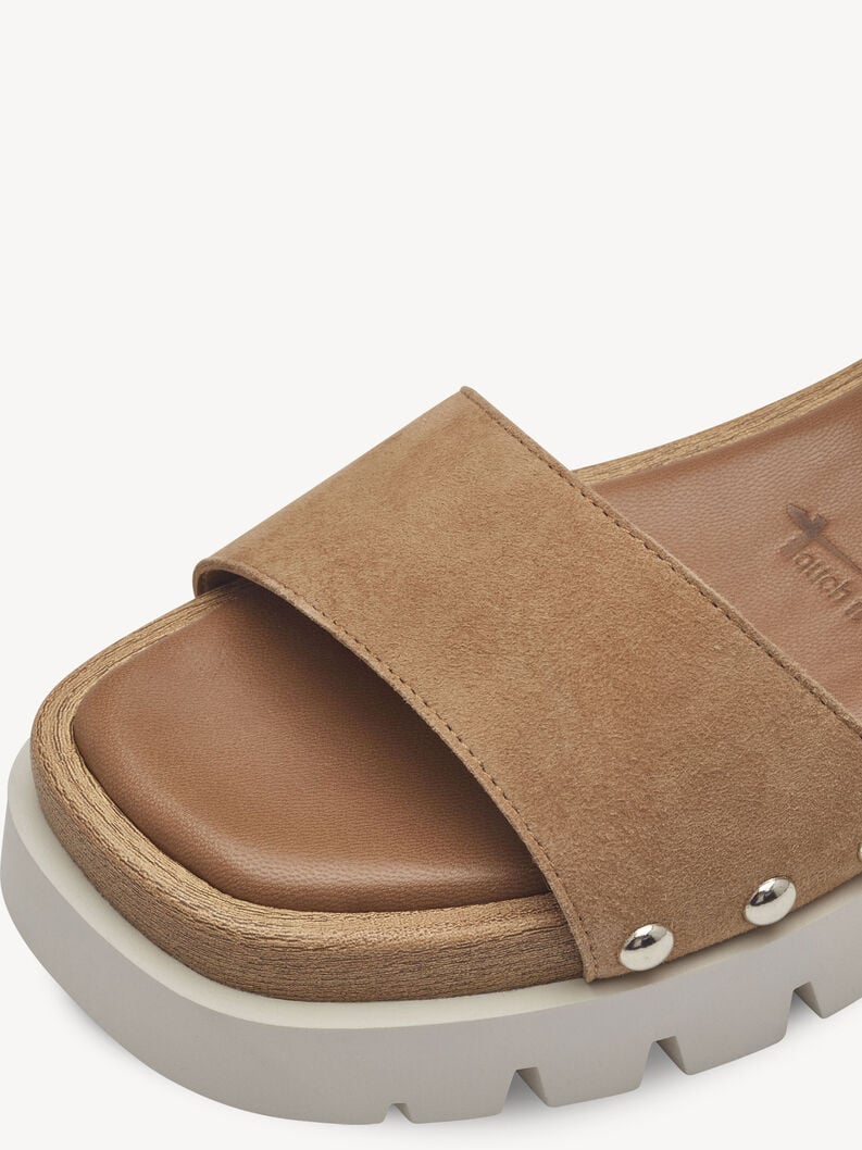 Tamaris Ledersandalette - Braun