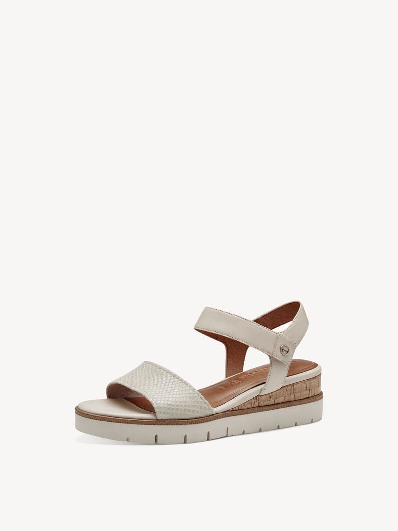 Tamaris Ledersandalette - Beige