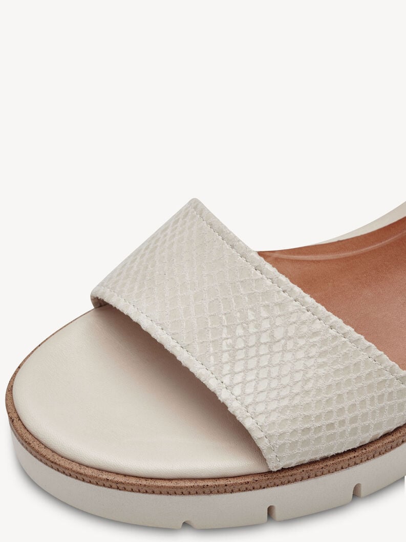 Tamaris Ledersandalette - Beige