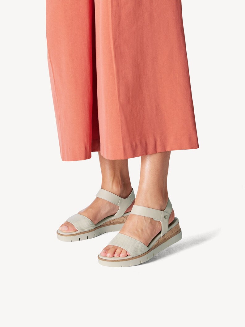 Tamaris Ledersandalette - Beige