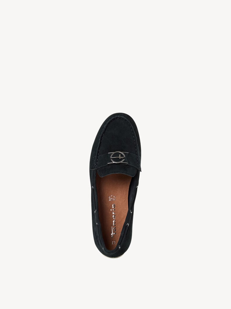 Tamaris Ledermoccassin - Blau