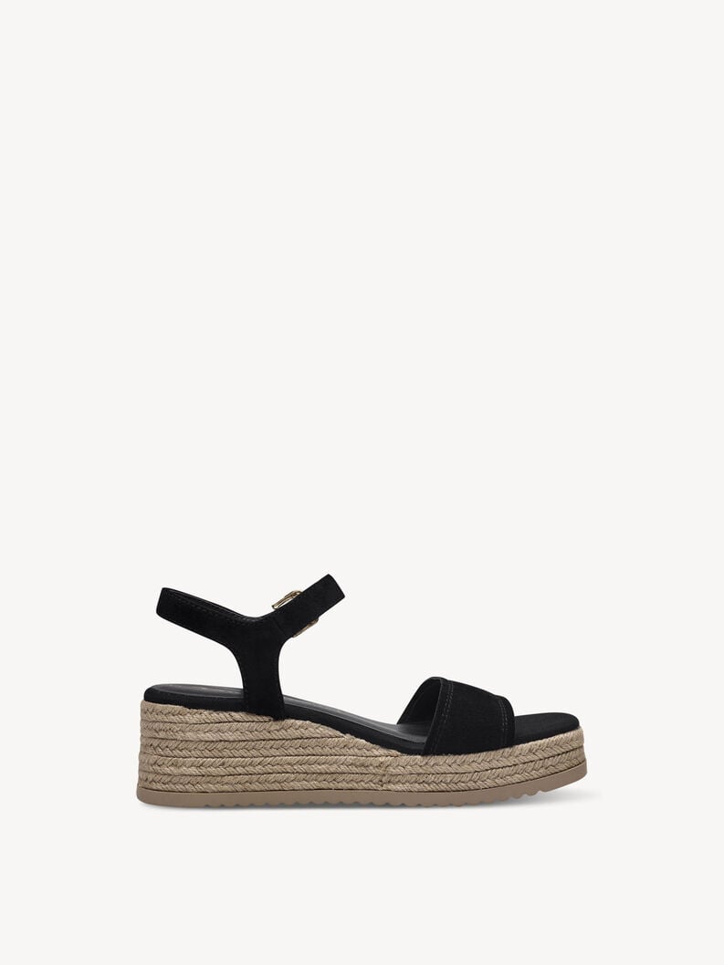 Tamaris Ledersandalette - Schwarz