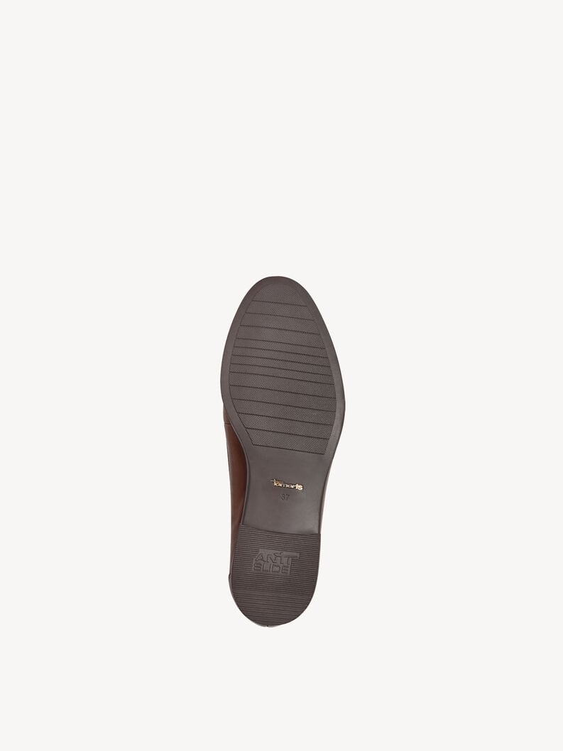 Tamaris Lederslipper - Braun