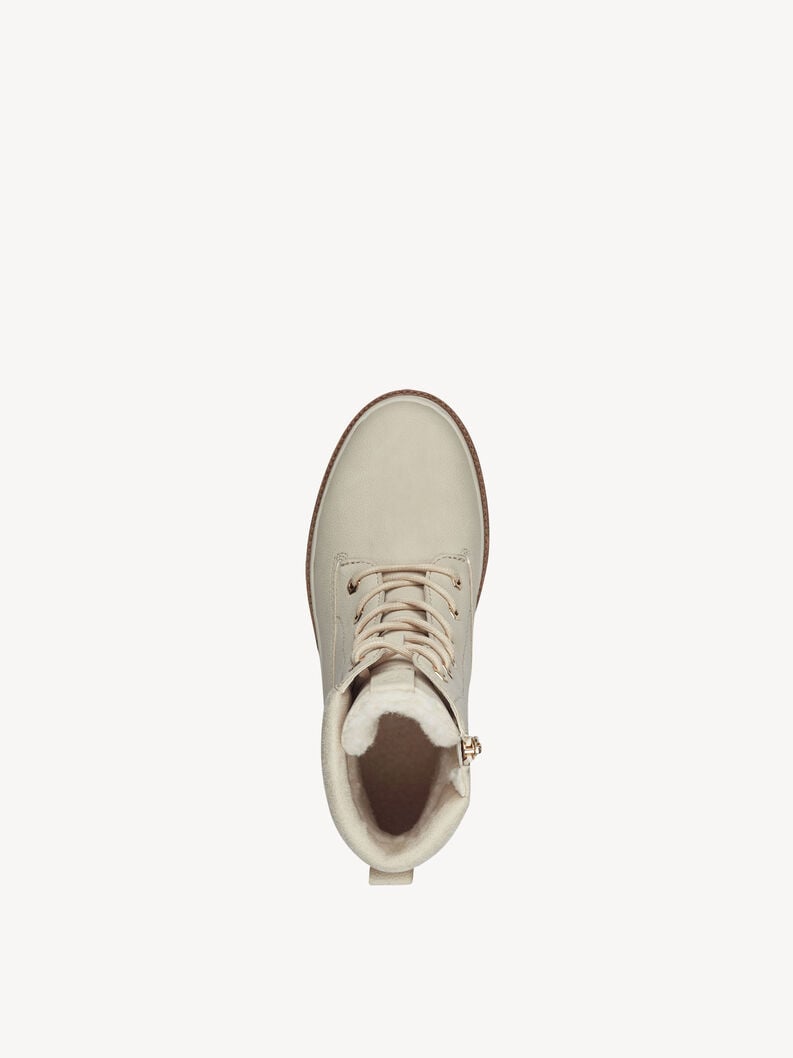 Tamaris Stiefelette - Beige Warmfutter