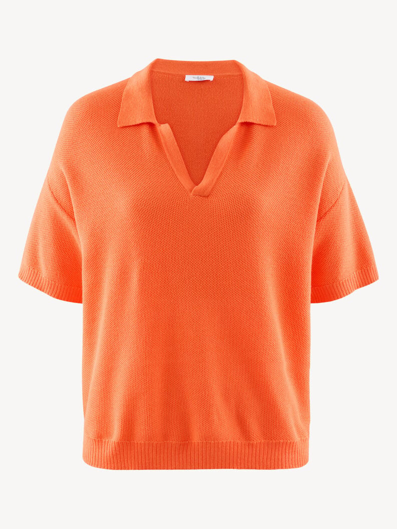 Tamaris Polo Sweater - Orange